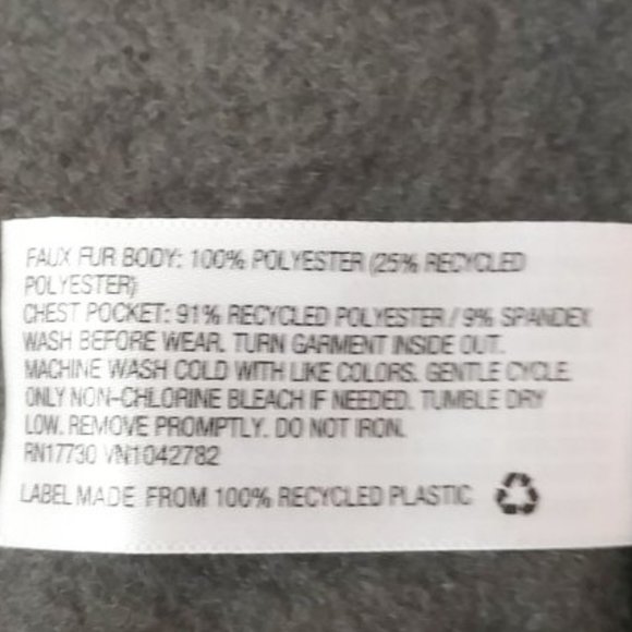 NWT Adult Colorblock Regular Fit Hooded Sweatshirt - Soft Sky [120/126/150] - Picture 7 of 7